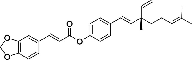 补骨脂酚阿魏酸酯稳定类视黄醇类似物